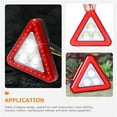 thumbnail image 3 of Triangle Warning Sign Vehicle Safety Warning Sign Car LED Light Road Safety Sign, 3 of 9