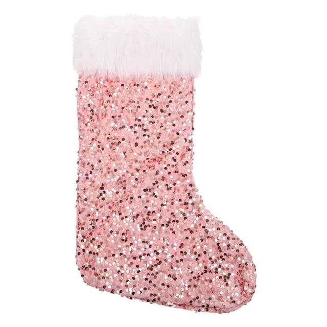 Weiweiguan 1pc Xmas Style Sock Pendant Xmas Gift Candy Storage Bag Gift Packing Sock