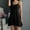 Black, variant on Mrasaso Womens Strap Nightgown Full Slip Sleep Dress with Built in Bra Sleepwear Sexy Soft Nighties Dress on Clearance