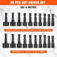 thumbnail image 2 of 20PC Nut Driver Set, SAE & Metric, 2 of 6