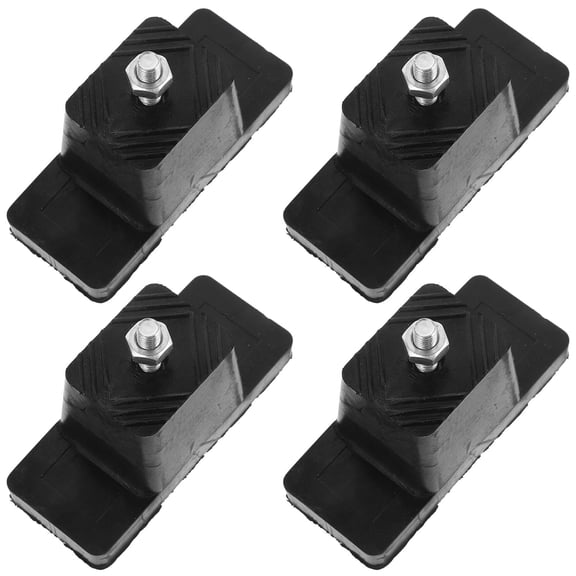 FOMIYES 4Pcs Shock Absorbing Mat for Air Conditioner Vibration Isolation Pads Rubber Anti Vibration Pads