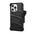 thumbnail image 3 of ZIZO BOLT Bundle for iPhone 14 Pro Max (6.7) Case with Screen Protector Kickstand Holster Lanyard - Black, 3 of 6