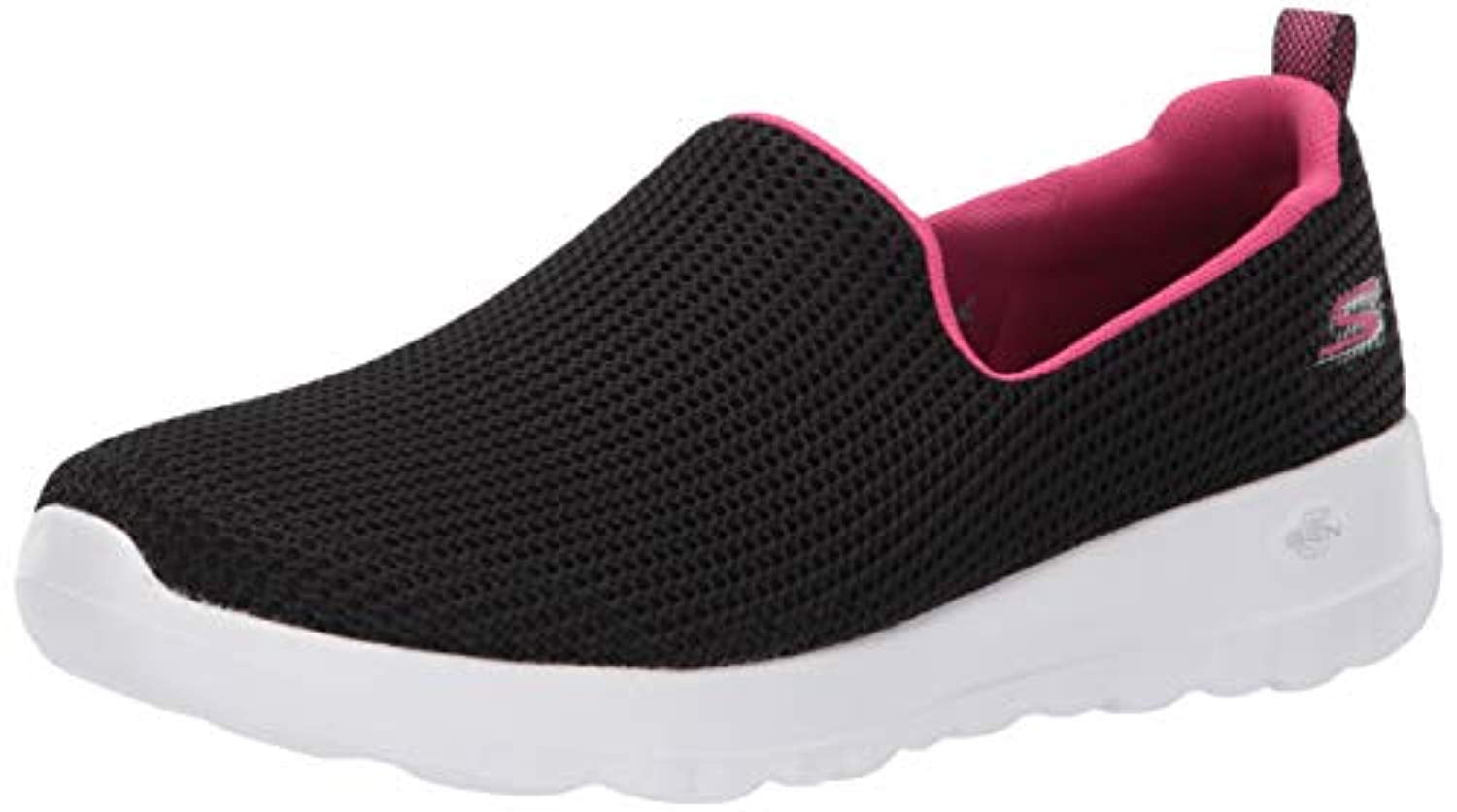 Skechers Skechers Women's GO Walk JOY15637 Sneaker Black/hot Pink 7