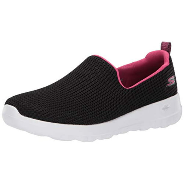 Skechers - Skechers Women's GO Walk JOY-15637 Sneaker Black/hot Pink 7 ...