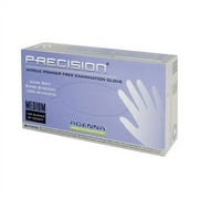 Adenna PCS775 Precision Nitrile Exam Gloves Powder Free Medium Violet 100/Bx