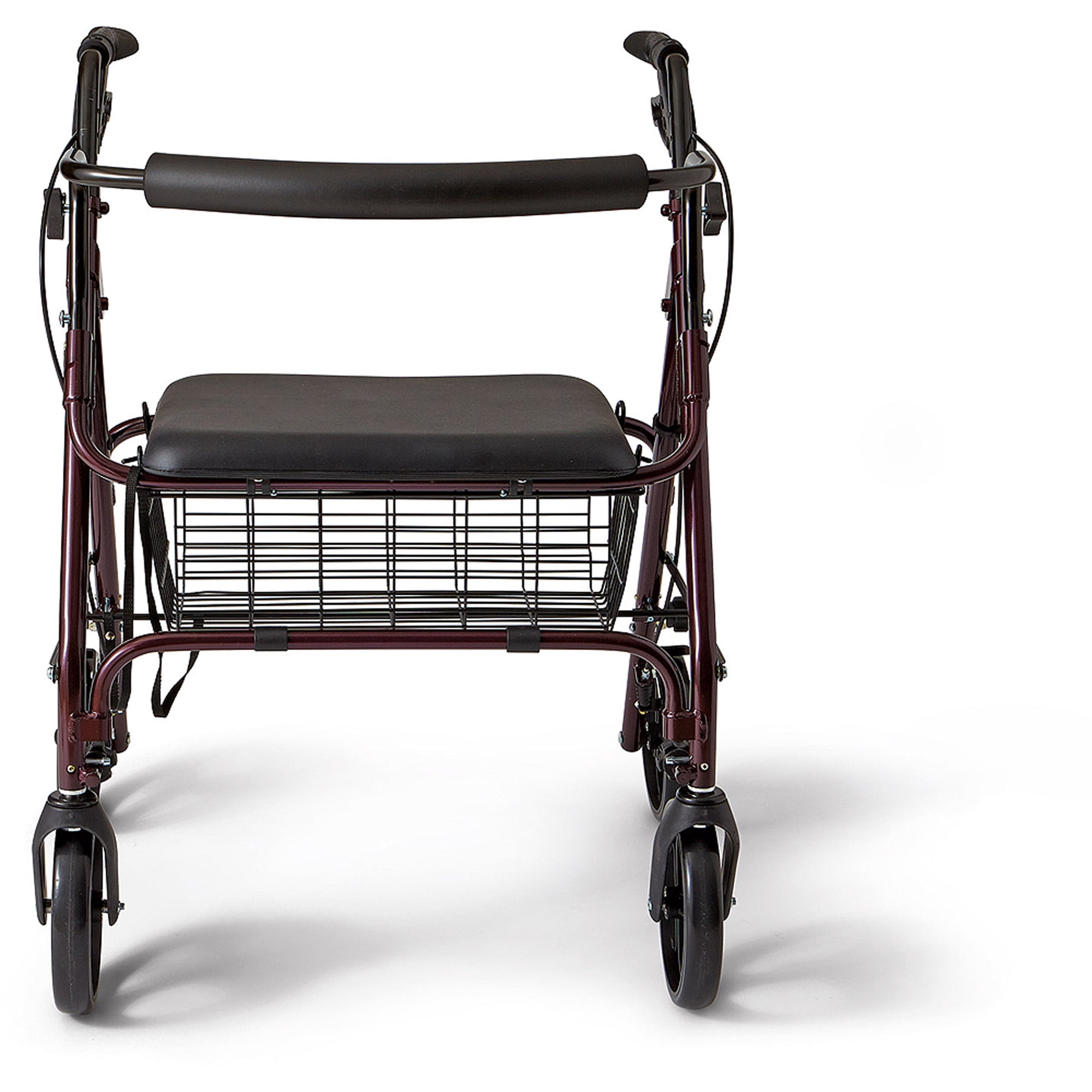 Buy Medline Heavy Duty Extra Wide Rollator, Folding Rolling Walker, 8