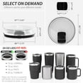 thumbnail image 3 of 20 oz Tumbler Lid for YETI, 2 Pack Replacement Lids for YETI 20oz Tumbler & 10 oz Lowball, 10 oz Mug, Coffee Cup Covers with Magnetic Slider for Gift, BPA Free, 3 of 9