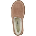 thumbnail image 6 of Snugrugs Men's Suede Full Slipper with Wool Lining and Lightweight Sole - Camel - US 8, 6 of 7