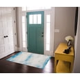 thumbnail image 2 of Linon Home Décor Washable Tiana Area Rug or Runner Collection, Ivory and Blue, 3' x 5', 2 of 7