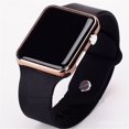 thumbnail image 2 of Moda Unisex Silicona Correa De Reloj LED Digital Deporte Hombres Mujeres Relojes Electrónicos Señoras Jam Tangan Kasut Wanita Estilo Simple Pareja Envío Gao Jiahui unisex, 2 of 2