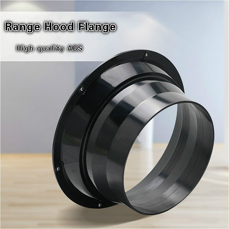ABS Wall Range Hood Flange Adapter Duct Fan Connector Kitchen Air Vent