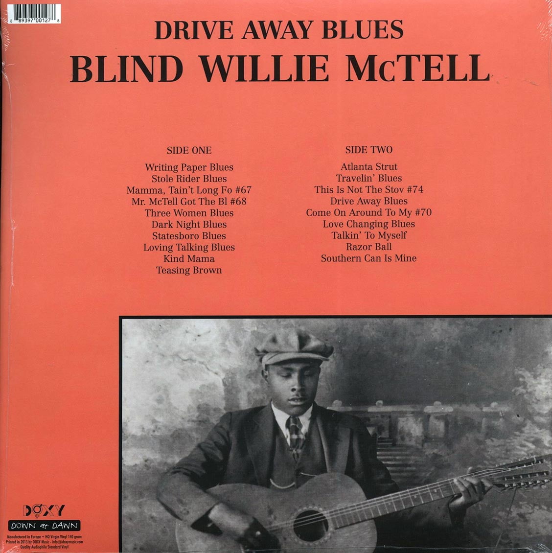 Blind Willie McTell - Drive Away Blues - Music & Performance - Vinyl