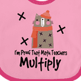 thumbnail image 4 of Inktastic Kids Proof That Math Teachers Multiply Funny Boys or Girls Baby Bib, 4 of 4