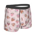 thumbnail image 4 of Uemuo Strawberry Cake Pattern Men's Boxer Briefs,Trunk Anti-Chafing,Comfortable, Durable, and Stylish Underwear-, 4 of 9