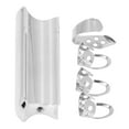 thumbnail image 1 of Stainless Steel Slide Bar, Fine Processing Guitar Slide Tone Bar  For Hawaiian Electric Guitars, 1 of 8