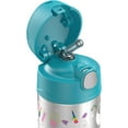 thumbnail image 3 of Thermos Funtainer 12 Oz Vacuum Insulated Straw Bottle, Unicorn, 3 of 4
