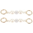 thumbnail image 1 of 2pcs Pearl Purse Extension Chain Delicate Bag Chain DIY Bags Replacement Chain, 1 of 9