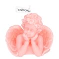 thumbnail image 2 of Decorative Candle, Angel Candle Stress Relief Soy Wax Scented Beautiful Multipurpose  For Wedding One Hand On Cheek White,One Hand On Cheek Pink,Two Hand On Cheek White,Two Hand On, 2 of 8