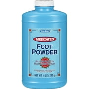 Total Body Multi-Action Foot Powder, Maximum Strength, 10 oz