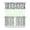 White-73, variant on Whimsical Mushroom Kitchen Curtains Set, Botanical Mushroom and Cottagecore Fungi Rod Pocket Tier and Valance, Aesthetic Fungi Gothic Panels