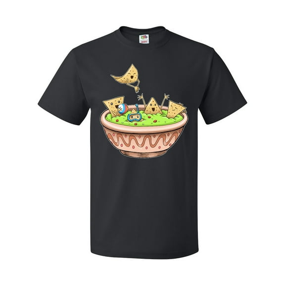 Inktastic Nachos Partying in Guacamole T-Shirt