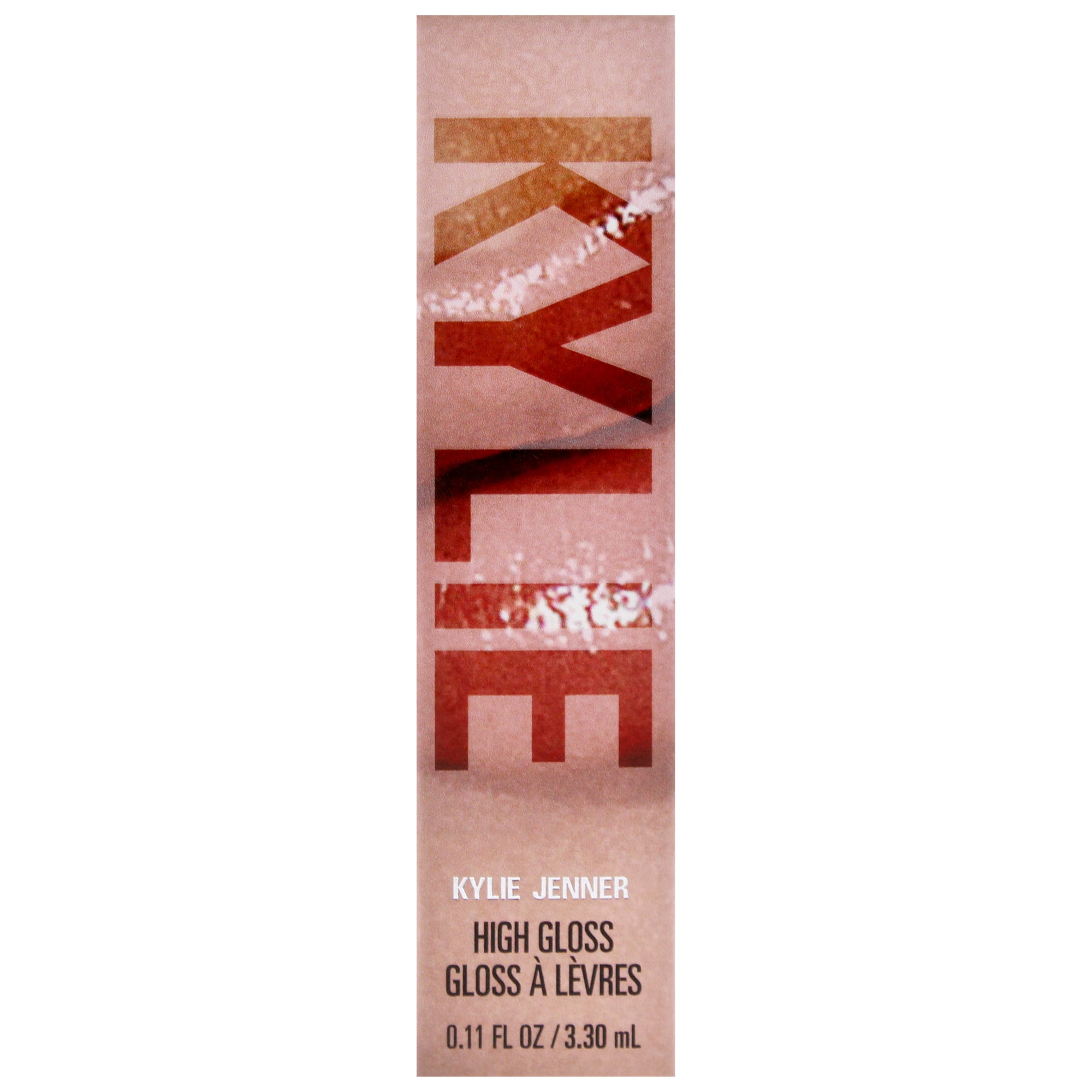 Kylie Cosmetics High Gloss - 001 Crystal , 0.11 oz Lip Gloss