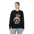 thumbnail image 6 of Bus Driver Elf Unisex Sweatshirt, S-2XL Christmas Holidays Xmas Elves, 6 of 9