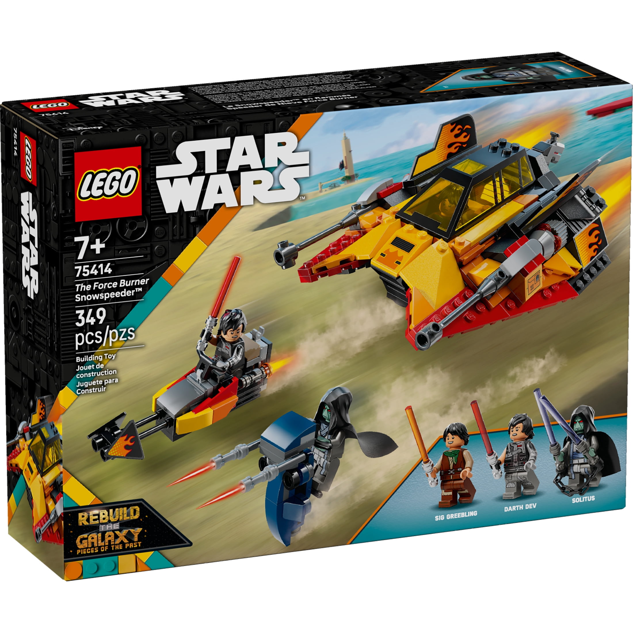 LEGO Star Wars Rebuild The Galaxy Snowspeeder 75414, 349 pieces