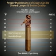 thumbnail image 4 of NEEDONE 48L 300 Count Cigar Cooler Humidor with Temp-Heating,Cigar Cabinet with Digital Touch and Built-In Hygrometer Spanish Cedar Wood Shelves, 4 of 12