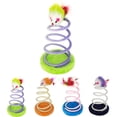 thumbnail image 2 of Cat Toy Interactive Plush Cat Climbing Tree Cat Training Toy Mouse Toy, 2 of 7