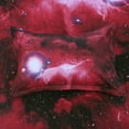 thumbnail image 7 of PiccoCasa 2Pcs Galaxy Comforter Set with 1 Pillowcase, Twin Red, 7 of 7