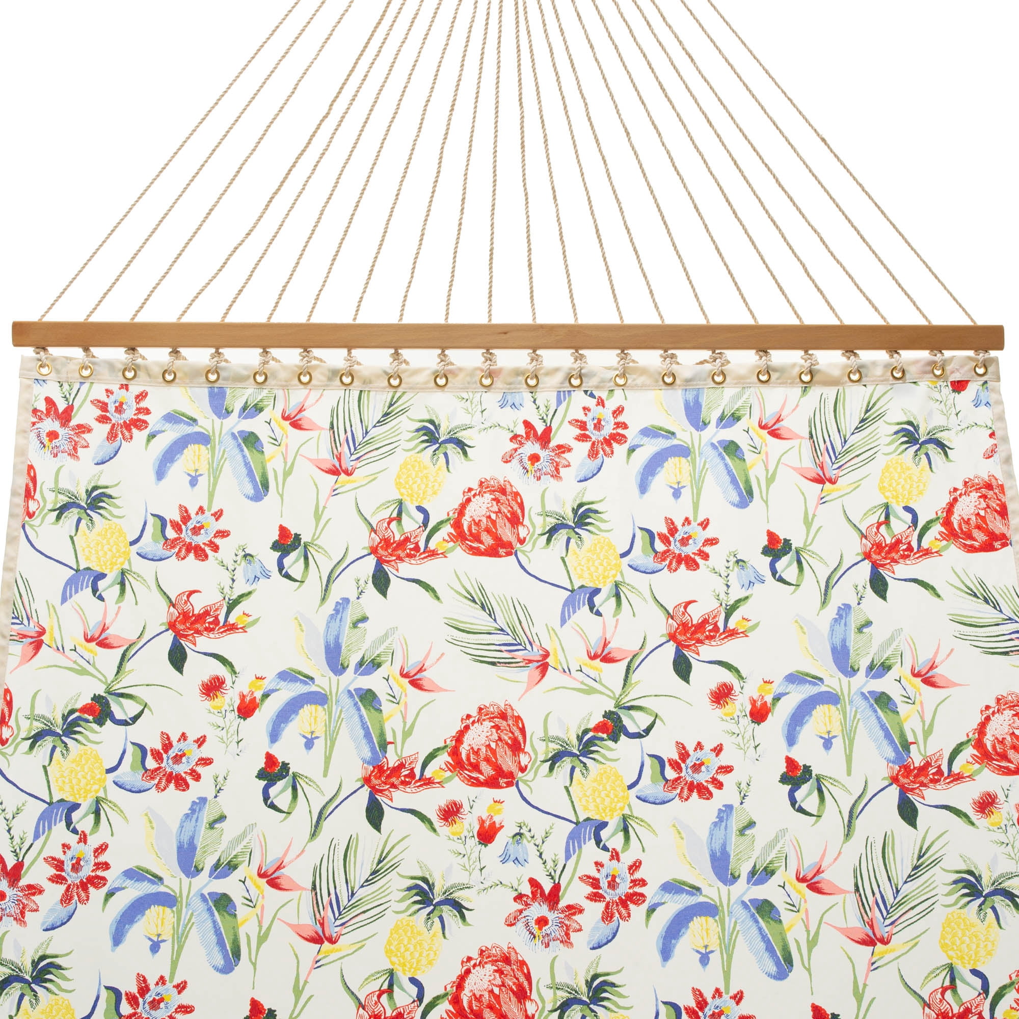 Castaway Living Large Double Quick Dry Fabric Hammock - Tropical Print
