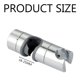 thumbnail image 5 of Soporte de cabezal de ducha universal para rieles de 19 a 25 mm, plástico ABS de ingeniería cromado, diseño de bloqueo seguro, revestimiento resistente a rayones, para baño, 5 of 5