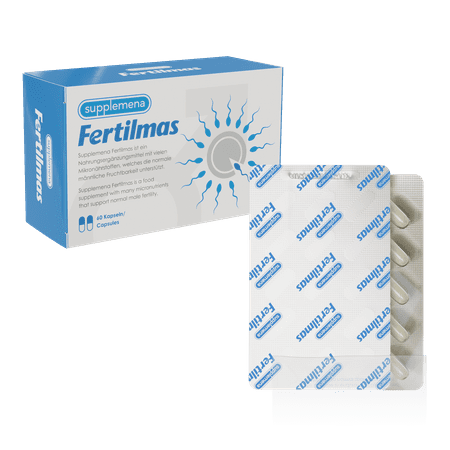 Supplemena Fertilmas (1 Month) - Men's Fertility (Best Way To Increase Sperm Motility)