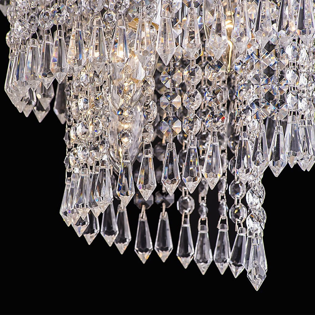 30pc Wedding Acrylic Garland Diamond Crystal Bead Chandelier Hanging Decoration 