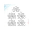 thumbnail image 3 of Student Graduation Souvenir 5pcs Graduation Hanging Pendant Creative Class 2020 Graduation Decor Pendant Souvenir Gift for Student Graduate Friend (White), 3 of 6