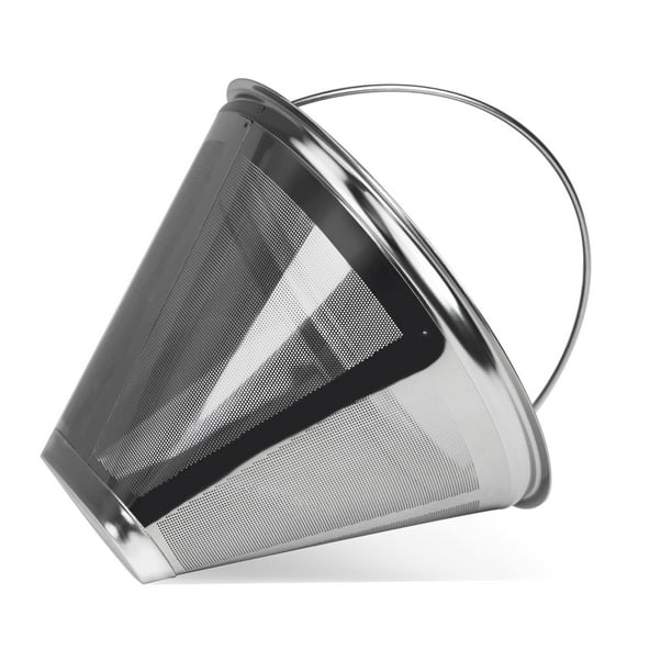Filtro de café #4 de acero inoxidable reutilizable para Technivorm Moccamaster