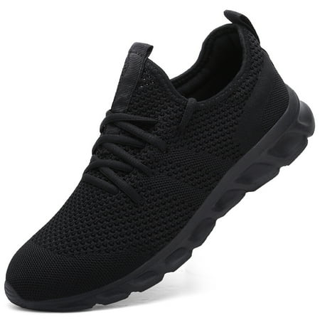 

DaoLxi Womens Sneakers Athletic Sports Running Trainers Comfort Walking Shoes Black Size 8