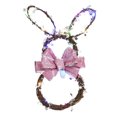thumbnail image 1 of 2m 20 LED Bunny Garland DIY Guirnaldas de puertas delanteras para decoración de Pascua Color claro M Ehuebsd Libre de BPA, 1 of 3