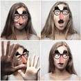thumbnail image 4 of Gafas de disfraz PPXMEEUDC divertidas para nariz, cejas y bigotes, 6 unidades PPXMEEUDC PPXMEEUDC, 4 of 4