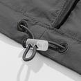 thumbnail image 7 of Gamivast Mens Long Sleeve Sun Shirt Zip up Multi Pockets Fishing Hoodies Windbreaker Jackets Lightweight Drawstring Outdoor Hiking Cargo Coat, 7 of 7
