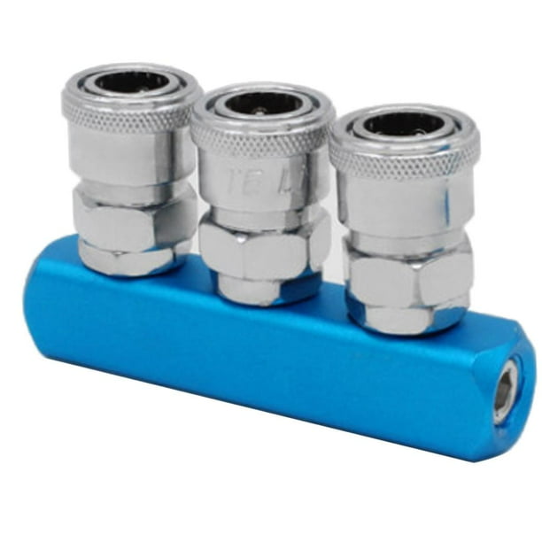 Juego De 5 Conectores De Aire 1/4 NPT – Latón Resistente, Para Compresor Y Herramientas