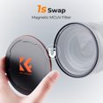 thumbnail image 2 of Filtro de lente K&F Concept Magnetic MC UV 77mm Nano-X Series, 2 of 8