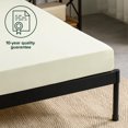 thumbnail image 2 of Matelas en mousse mémoire au gel rafraîchissant Zinus Gel Airflow, simple, 5 po, soutien moyen, soulagement de la pression, mousse certifiée CertiPUR-US, 2 of 8