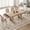 Yellow, variant on Panapinka Industrial Dining Table for 6-8 with 2 Drawers, 71-Inch Wood Kitchen Table with Large Tabletop & Sturdy Frame, Rectangular Dining Room Table for Dinner, Living Room