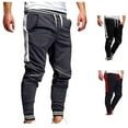 thumbnail image 5 of ZQUUVOU Mens Jogging Casual Pants Color Pockets Elastic Casual Fitness Pants Gray, 5 of 5