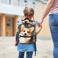 thumbnail image 6 of Corgi Dog Large Capacity Backpack with Adjustable Shoulder Strap, Printed Design, Lightweight , Shoulder Backpack Book Bag, Small Backpack Purses for Teens, 6 of 6