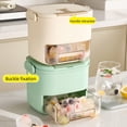thumbnail image 5 of Outdor Tray With Lid And Ice Storage 52 Ice Cubes And Release Ice Drawer Style Portable Ice Maker With Container For Home Camping, 5 of 5