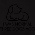 thumbnail image 3 of CafePress - I Was Normal Three Dogs Ago Women's Dark T Shirt - Women's Traditional Fit Dark T-Shirt, 3 of 4