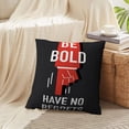 thumbnail image 4 of LALILO Throw Pillow Covers Bold Bold Human Inspiration Life Man Cushion Cover 18" x 18", 2 Pack, 4 of 6